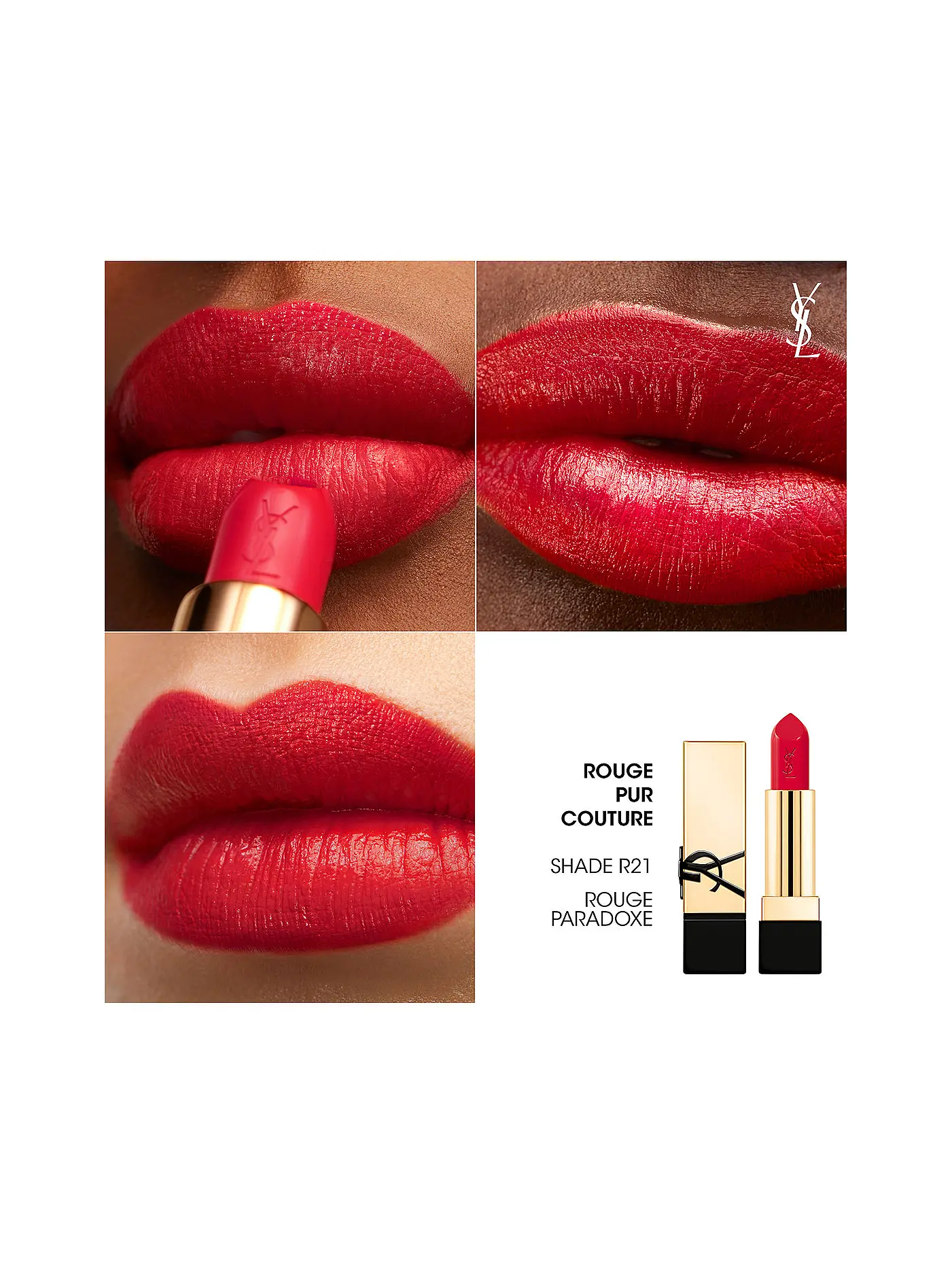 YVES SAINT LAURENT | Lippenstift - Rouge Pur Couture (R21) | 